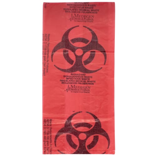 Lighthouse 1 Gallon Biohazard Waste Disposal Bag, Small